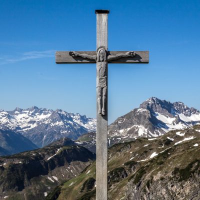 Ausblick von der Mindelheimer Hütte