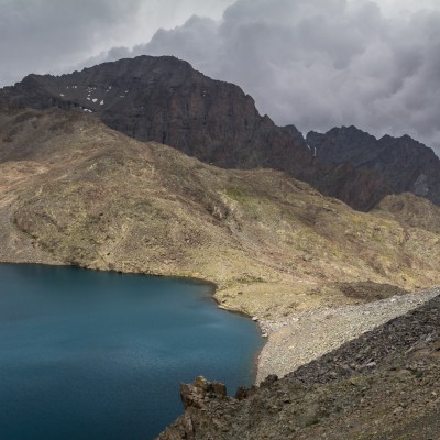 Der Kaçkar Dağı (3.930m) hinter dem Deniz Gölü