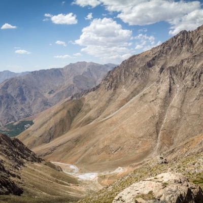 Tiefe Schluchten auf dem Weg nach Bahçesaray