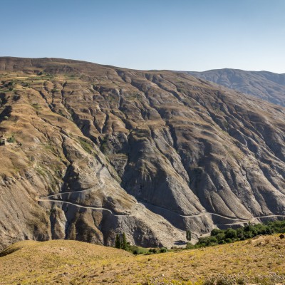 Erosionsrinnen auf dem Weg nach Tatvan