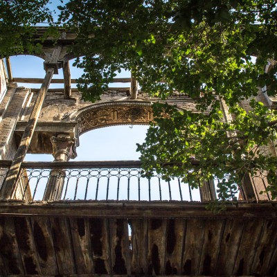 Alter Balkon in Tabriz