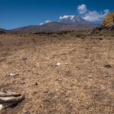 Dorf kurz vor dem Ararat