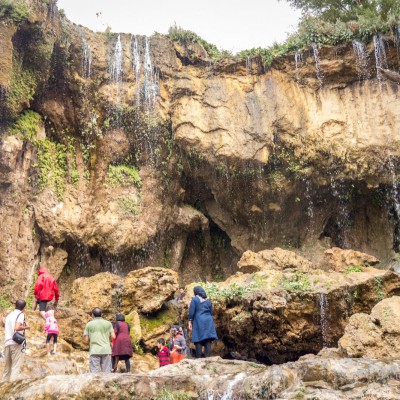 Asyabkharabeh-Wasserfall bei Jolfa