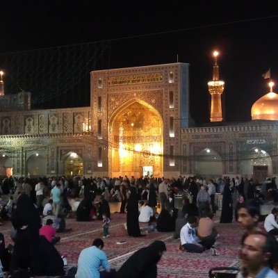 Imam-Reza-Heiligtum (Handy-Bild)