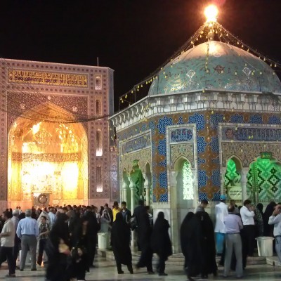 Imam-Reza-Heiligtum (Handy-Bild)