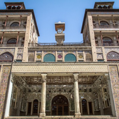 Sonnenpalast im Golestan-Park