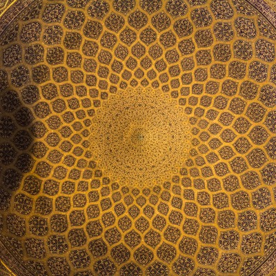 Beeindruckende Kuppel der Lotfullah-Moschee