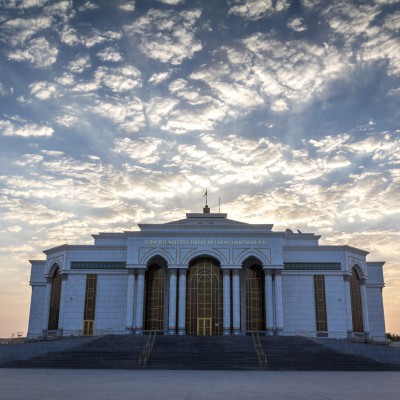 Regierungsgebäude in Ashgabat