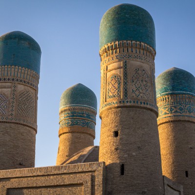 Minarette der Chor-Minor-Medrese