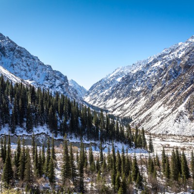 Allamedin-Tal südlich von Bishkek