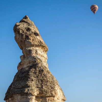 Morgendliche Heissluftballon-Fahrten in Kappadokien