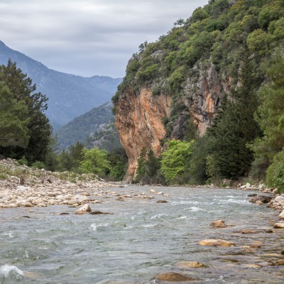 Flusslauf in Çıralı südlich von Antalya