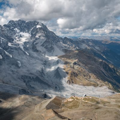 Suldenferner vom Gipfel der Eisseespitze (3230m)
