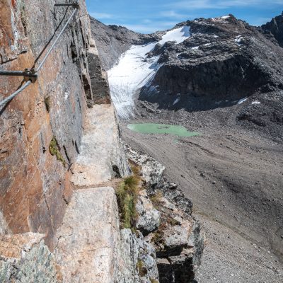 Exponierter Klettersteig auf die Tschenglser Hochwand (3375m)