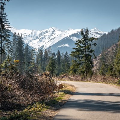 Wanderung im Tal der "Dolina Chochołowska" in der Westtatra