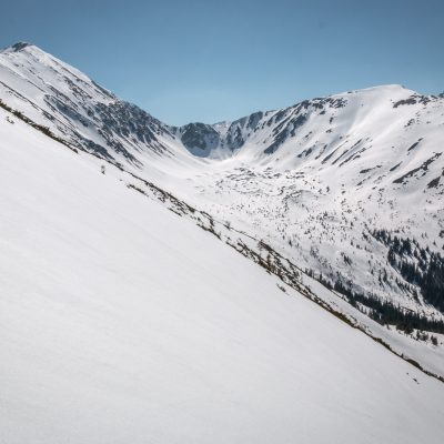 Aufstieg zum "Trzydniowiański Wierch", 1785m
(li. "Starorobociański Wierch", 2176m)