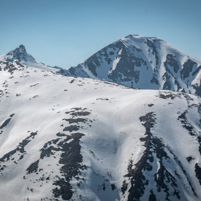 Aussicht vom "Trzydniowiański Wierch", 1758m in Richtung slovakische Tatra