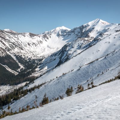 Blick ins Tal der "Dolina Starorobociańska"