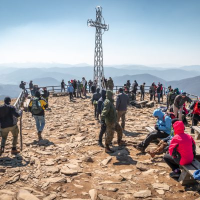 Gipfel des Tarnica, 1346m
