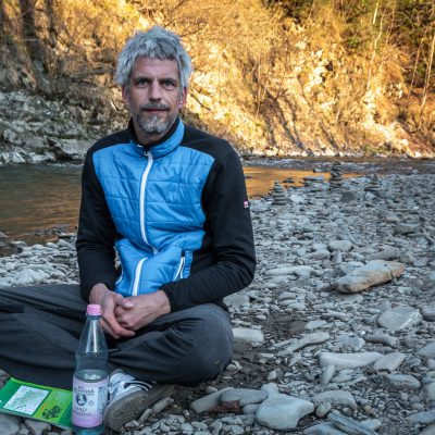 Campingplatz am Fluss Wolosaty