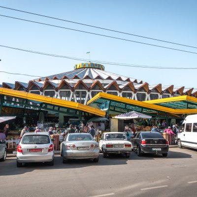 Zentralmarkt in Ivano Frankivs´k