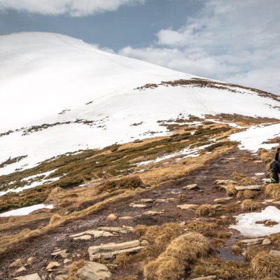 Vorgipfel "Kleiner Hoverla", 1762m