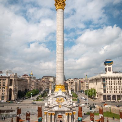 Maidan mit dem Unabhängigkeitsdenkmal 