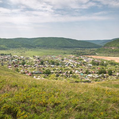 Dorf Shiryayevo im Samarskaya Luka NP