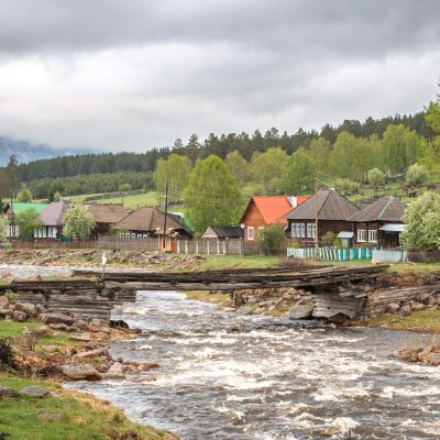 Dorfspaziergang in Tyulyuk