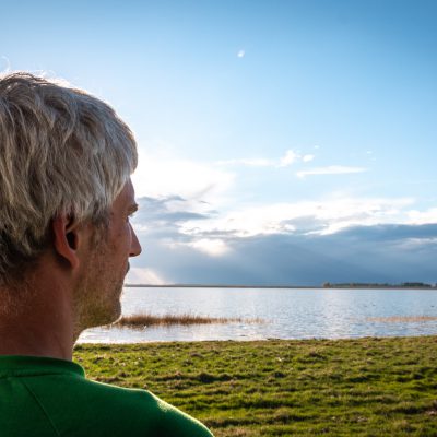 Abendstimmung am Suerskoje See/Kurgan