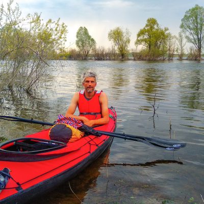 Anlanden am Campingplatz in Shiryayevo
