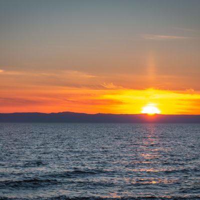 Sonnenuntergang am Baikalsee