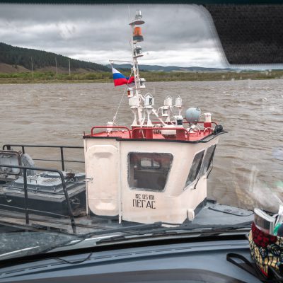 Überfahrt von Tataurovo nach Koma
