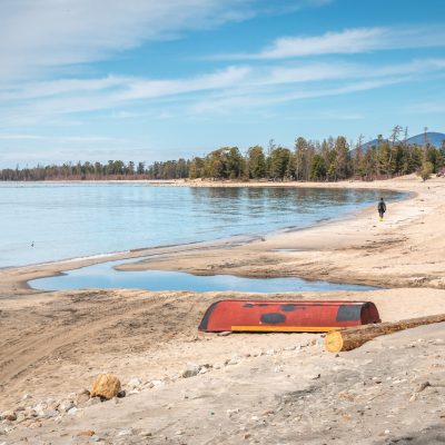 Sandstrand in Goryachinsk