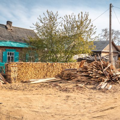 Holzlieferung