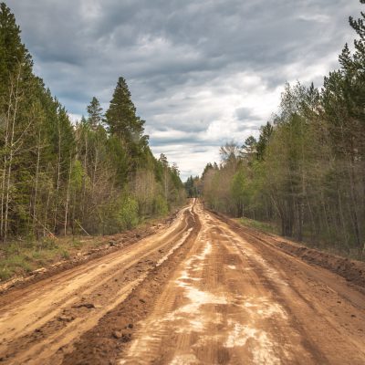 Schlammschlacht aus der Strasse