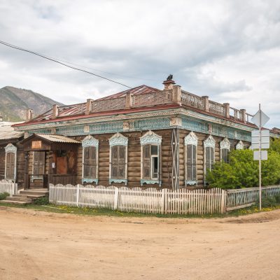 Altes Handelshaus in Barguzin