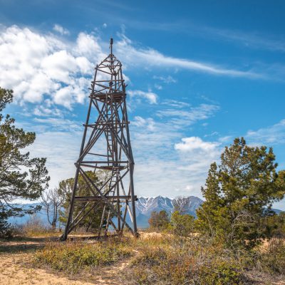 Aussichtsturm an der Barguzin-Bucht