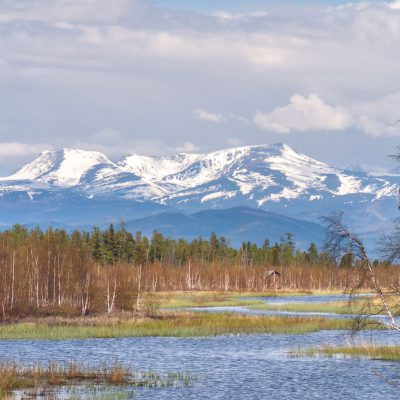 Blick auf die Barguziner Gebirgskette