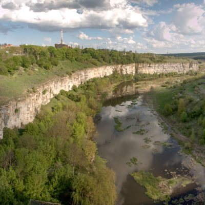 Schlucht bei Kamjanez-Podilskyj