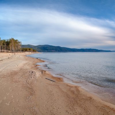 Strand am Baikalsee