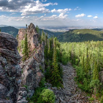 Stolby Nationalpark bei Krasnojarsk