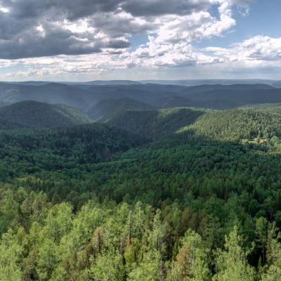 Ausblick vom 1. Stolby-Felsen