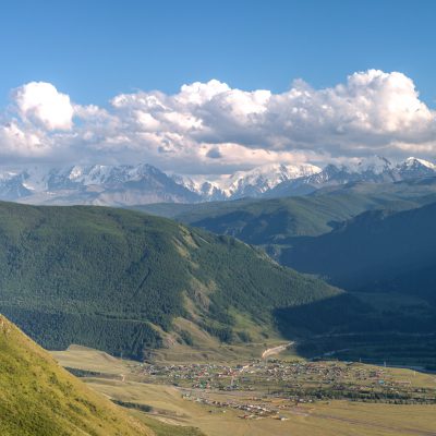 Aktru-Massiv bei Chibit