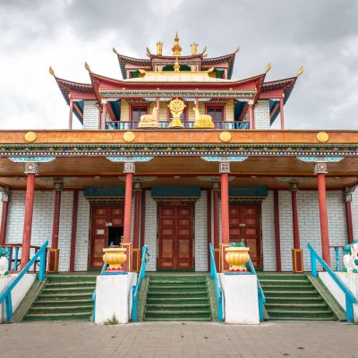 Haupttempel des Lamakloster Ivolginsk 