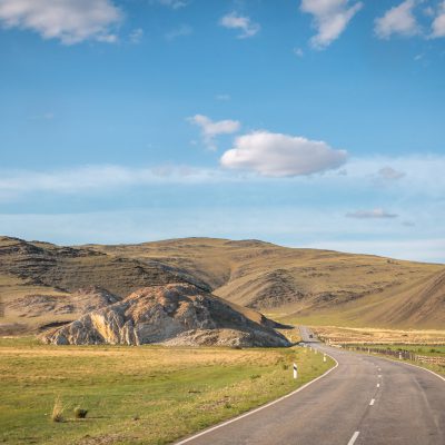 Landschaft bei Yelansy
