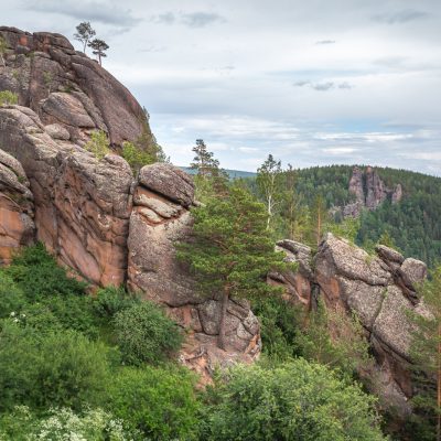 Kletterfelsen am Takmak