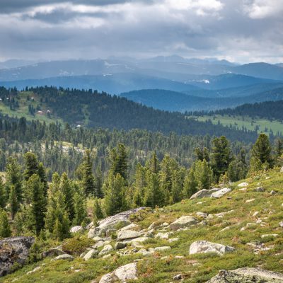 Westliche Gebirgskette des Ergaki NP