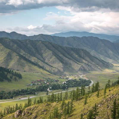 Ausblick vom Tschuke-Taman-Pass