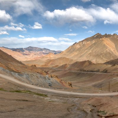 Blick vom Ak-Baital-Pass (4655m) 